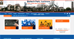Desktop Screenshot of biotechpark.org.in
